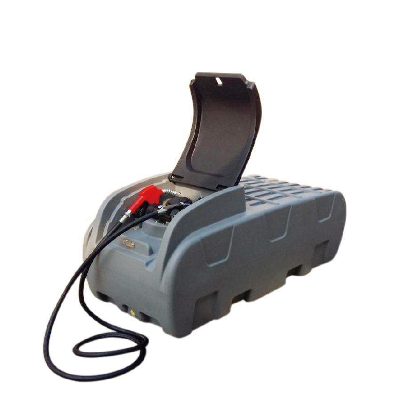 500L Tanque de diesel portátil de 109galones con bomba de transferencia eléctrica de 12V para fácil transporte de combustible