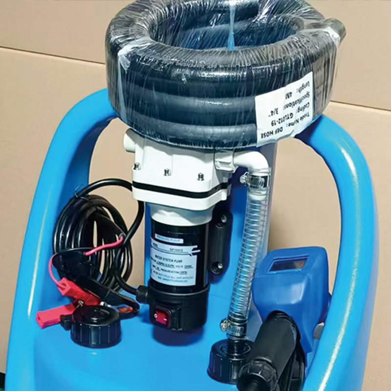 Go Carrito de Gas de 20 Galones, Tanque de Combustible Portátil de 75 Litros y Bomba de Transferencia de Combustible con Manguera de 10 Pies para Cortacésped, Granja, Marina | Updated Version, Portable Fuel Transfer Pump with 10-Foot Hose for Lawn Mower, Farm, Marine, Commercial, and Home Use