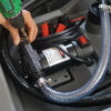 500L Tanque de diesel portátil de 109galones con bomba de transferencia eléctrica de 12V para fácil transporte de combustible