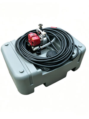 1 depósito móvil de agua,tanque de agua portátil|Lightweight Carry,200L, tanque de agua para emergencia, tanque de agua de emergencia contra incendios,color gris